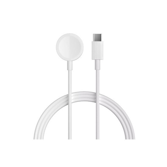 DEVIA Cargador Inalambrico Magnetico Para APPLE Watch Tipo C Kintone Series Blanco F02