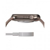 DEVIA Cargador Inalambrico Magnetico Para APPLE Watch Tipo C Kintone Series Blanco F02