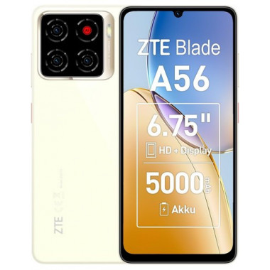 ZTE Telefono Movil A56 64Gb/4Gb 6.75" 50Mpx Dorado