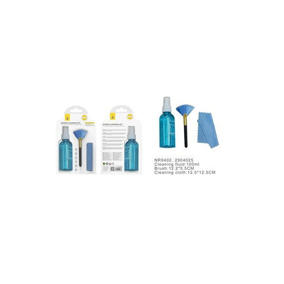 ONE PLUS Kit  Limpieza de Pantalla NR9402 Con Cepillo y toallita