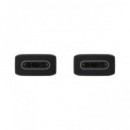 SAMSUNG Cable Datos Tipo-C M/M 5A 1Mtr Negro EP-DN975