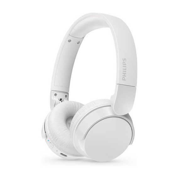 PHILIPS Auricular de Casco Bluetooth 5.3 TAH4209 Blanco Plegable 55H
