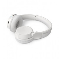 PHILIPS Auricular de Casco Bluetooth 5.3 TAH4209 Blanco Plegable 55H