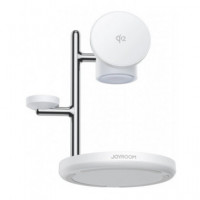 JOYROOM Cargador Inalambrico 4 En 1 15W JR-W23