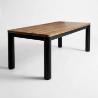 Mesa de Comedor Zahara- Madera de Teca Reciclada (svlk)- Exterior Terrazza Collection®  TERRAZZA COLLECTION