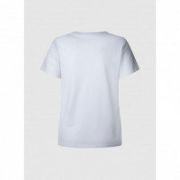 Pepe Jeans Camiseta Bero Blanca PL5000049-ITE