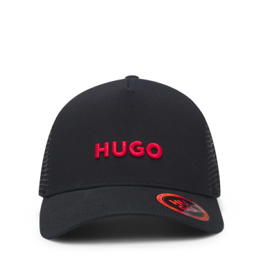 Hugo Red Gorra con dise&ntilde;o snapback 50535942-002