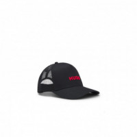 Hugo Red Gorra con diseño snapback 50535942-002