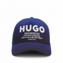 Hugo Blue Gorra con diseño snapback 50560345-493