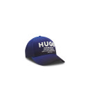 Hugo Blue Gorra con diseño snapback 50560345-493