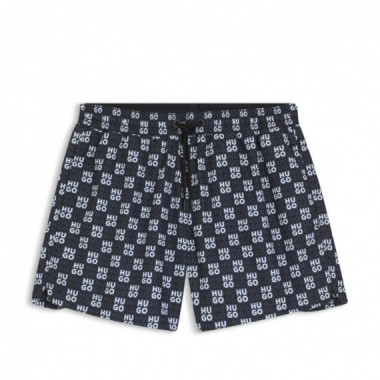 Hugo Red Ba&ntilde;ador corto con estampado 50556792-411