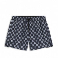 Hugo Red Bañador corto con estampado 50556792-411