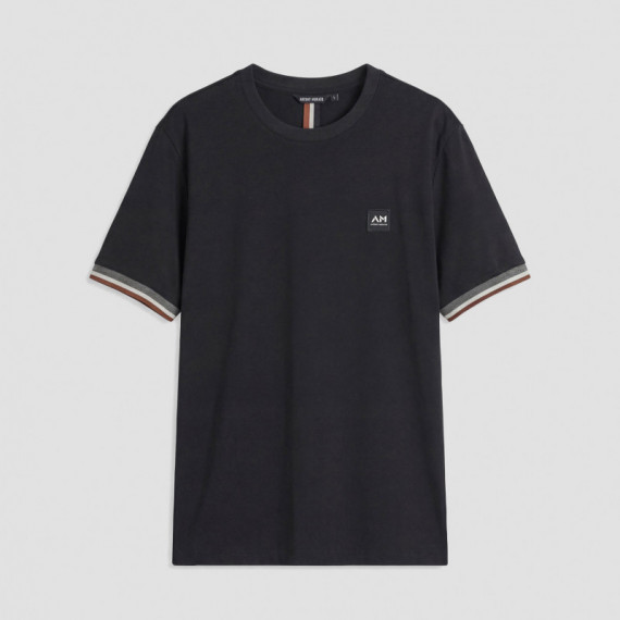 Antony Morato Camiseta relaxed fit de cuello redondo MMKS02648 FA100258-9000
