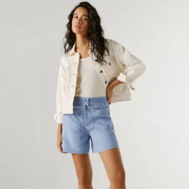 Pepe Jeans Pantalones cortos tipo paperbag PL8000027-524