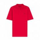 Hugo Red Polo de algodón 50466182-693