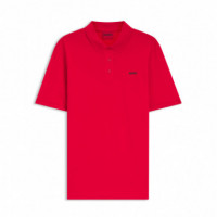 Hugo Red Polo de algodón 50466182-693