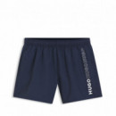 Hugo Red Shorts de baño 50561111-415