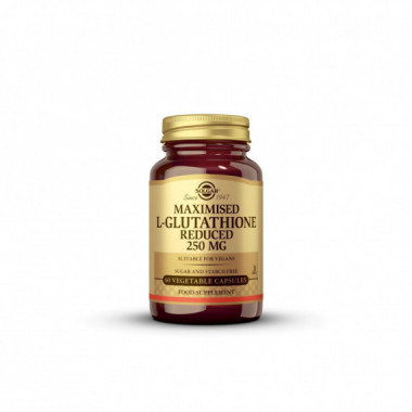SOLGAR L-GLUTATION MAXIMIZADO 250MG 60 CAP