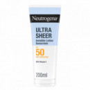 NEUTROGENA Ultra Invisible Locion 50+ 200ML