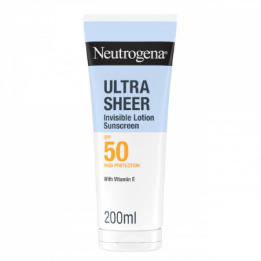 NEUTROGENA Ultra Invisible Locion 50+ 200ML