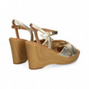 Carmelita Metalizada Platino  UNISA