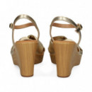 Carmelita Metalizada Platino  UNISA