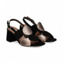 2 Tiras Circulos Bronce+ante Negro  PLUMERS