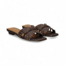 Pala Tachas+rafia Moka  NOA HARMON