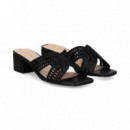 Pala Cruzada Crochet Negro  NOA HARMON