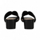 Pala Cruzada Crochet Negro  NOA HARMON