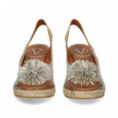 Abierto Punta y Talon Vinilo Platino  VIGUERA