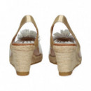 Abierto Punta y Talon Vinilo Platino  VIGUERA