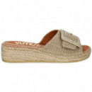 Pala Hebilla Textil Beige  VIGUERA