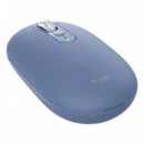 Ratón Inalámbrico TRUST Seron Slim Multi (26020) Bluetooth, Hyperscroll y Clic Silencioso Azul