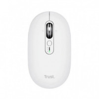 Ratón TRUST Seron Slim Multi Inalámbrico Rf BLUETOOTH Hiperscroll Blanco