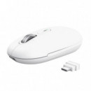 Ratón TRUST Seron Slim Multi Inalámbrico Rf BLUETOOTH Hiperscroll Blanco