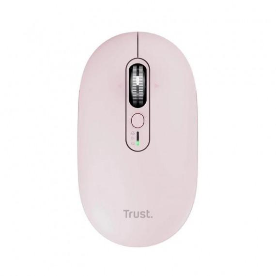 Ratón TRUST Seron Slim Multi Inalámbrico BLUETOOTH Rf 3200 Dpi Rosa Silencioso