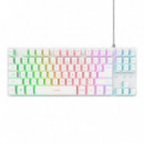 Teclado Gaming TRUST Gxt 833W Thado Tkl USB Rgb Blanco