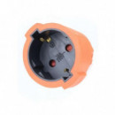 Alargador de Cable Schuko MADER 25M 3X1.5MM² Naranja