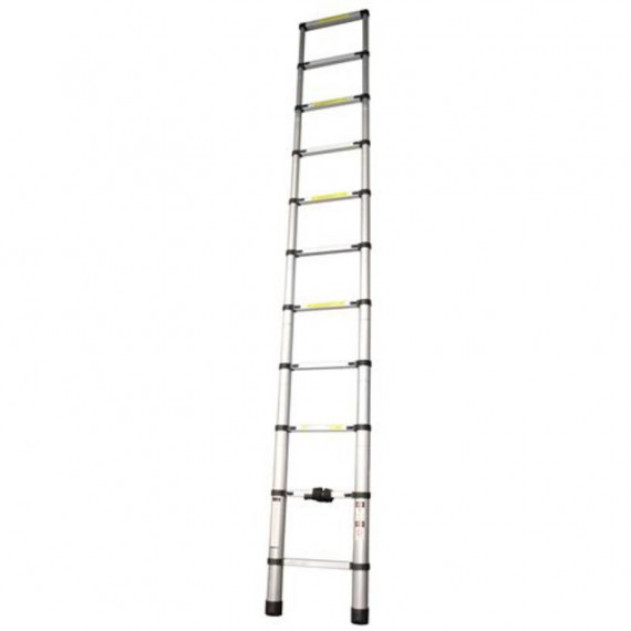 Escalera Extensible de Aluminio MADER 10 Peldaños 3.2 Metros