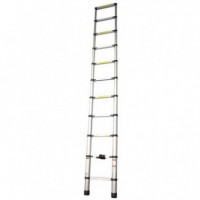 Escalera Extensible de Aluminio Mader 10 Peldaños 3.2 Metros