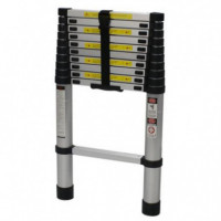 Escalera Extensible de Aluminio Mader 10 Peldaños 3.2 Metros