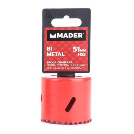 Sierra Corona Bi-Metal HSS 51 mm Mader