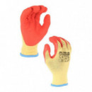 Guantes de Protección Mader de Algodón y Látex, Talla L
