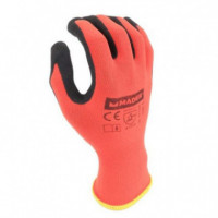Guantes de Protección Mader de Nylon, Spandex y Nitrilo, Talla L