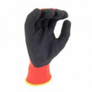 Guantes de Protección Mader de Nylon, Spandex y Nitrilo, Talla L