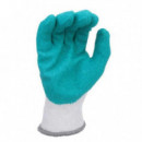 Guantes de Protección con Revestimiento de Látex Talla M MADER