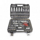 Maletín de Llaves de Vaso Mader, 108 Piezas con Encastre de 1/4" y 1/2"