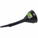 Embudo Plástico Flexible Saurium de 145mm con Puntera