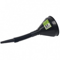 Embudo Plástico Flexible Saurium de 145mm con Puntera